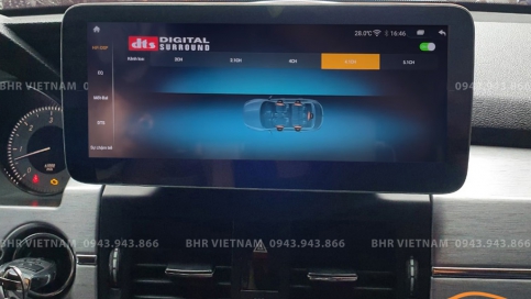 Màn hình DVD Android liền camera 360 xe Mercedes GLK 2008 - 2015 | Oled Pro G68s 